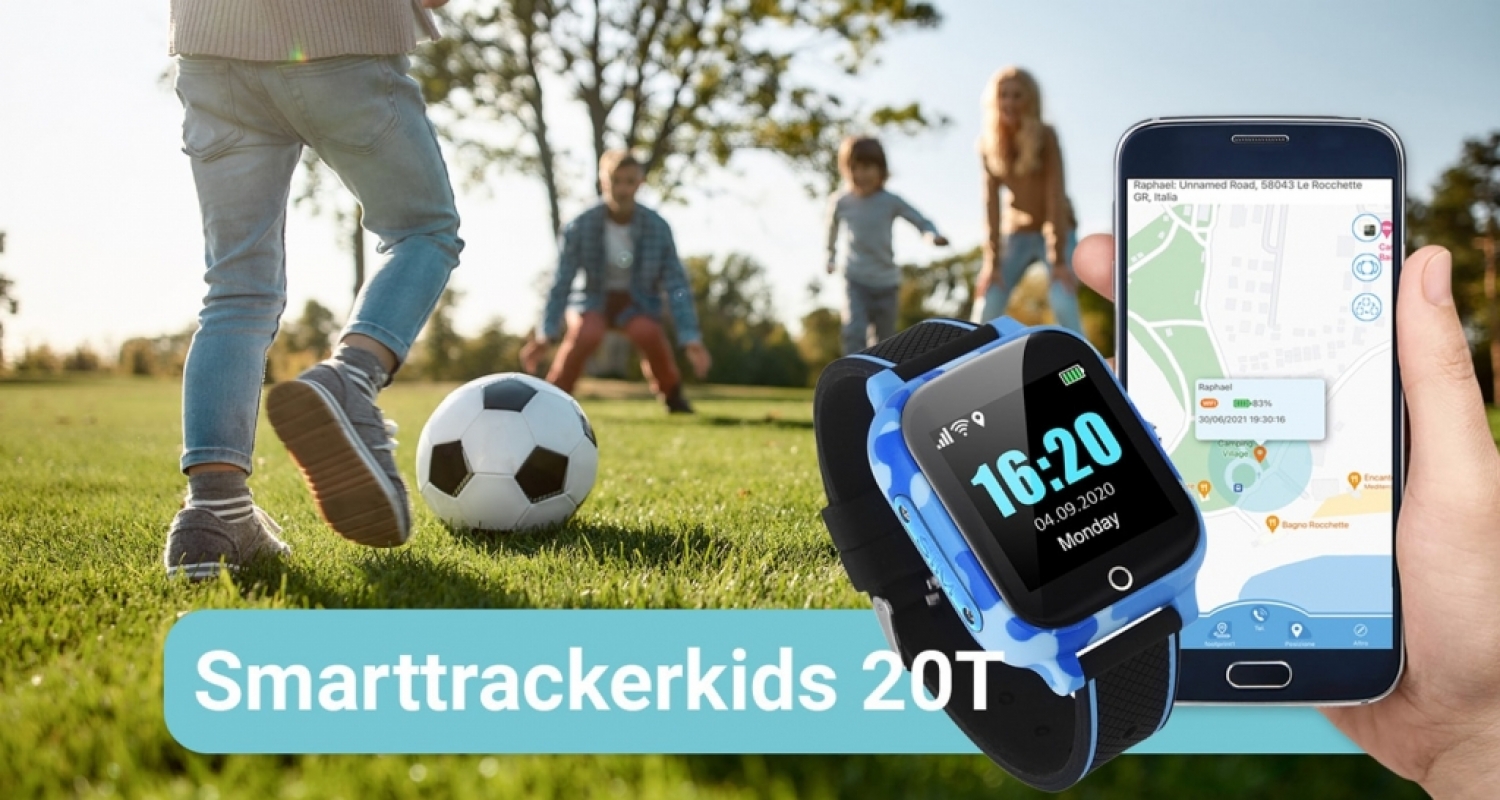 SmartTrackerKids 20T | Sicurezza dei Bambini con un Orologio GPS